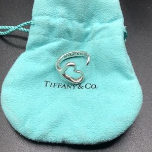Tiffany & Co Elsa Peretti Open Heart Ring
